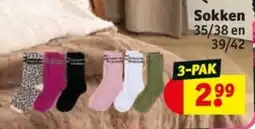 Kruidvat Sokken aanbieding