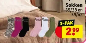 Kruidvat Sokken aanbieding