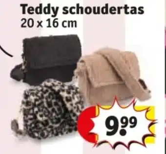 Kruidvat Teddy schoudertas aanbieding