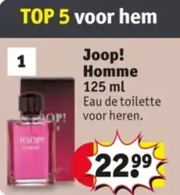 Kruidvat Joop! Homme aanbieding