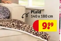 Kruidvat Plaid aanbieding