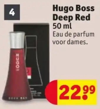 Kruidvat Hugo Boss Deep Red aanbieding