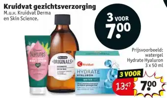 Kruidvat Kruidvat Gezichtsverzorging aanbieding