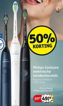 Kruidvat Philips Sonicare elektrische tandenborstels aanbieding