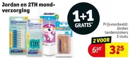 Kruidvat Jordan en 2TH mondverzorging aanbieding