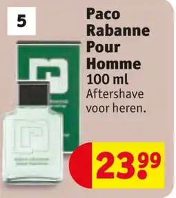 Kruidvat Paco Rabanne Pour Homme aanbieding