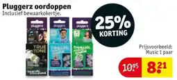 Kruidvat Pluggerz oordoppen aanbieding
