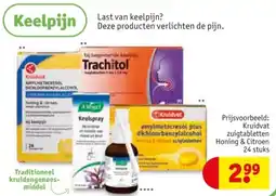 Kruidvat Keelpijn aanbieding