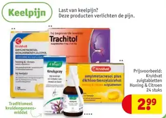 Kruidvat Keelpijn aanbieding