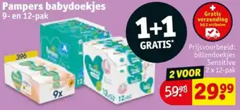 Kruidvat Pampers Babydoekjes aanbieding