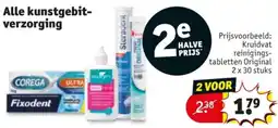Kruidvat Alle kunstgebit- verzorging aanbieding