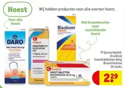 Kruidvat Hoest aanbieding