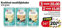 Kruidvat Kruidvat maaltijdshake aanbieding