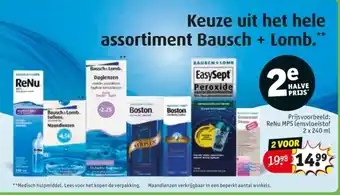 Kruidvat Keuze uit het hele assortiment Bausch + Lomb aanbieding