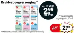 Kruidvat Kruidvat Ooogverzorging aanbieding