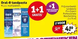 Kruidvat Oral-B Tandpasta aanbieding