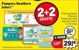 Kruidvat Pampers NewBorn Luiers aanbieding