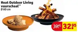 Kruidvat Heat Outdoor Living vuurschaal aanbieding