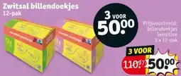 Kruidvat Zwitsal Billendoekjes aanbieding