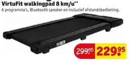 Kruidvat VirtuFit walkingpad 8 km/u aanbieding