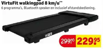 Kruidvat VirtuFit walkingpad 8 km/u aanbieding