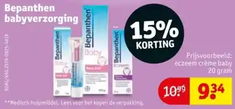 Kruidvat Bepanthen Babyverzorging aanbieding