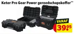 Kruidvat Keter Pro Gear Power gereedschapskoffer aanbieding