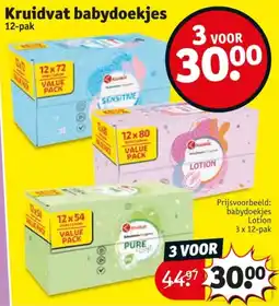 Kruidvat Kruidvat Babydoekjes aanbieding