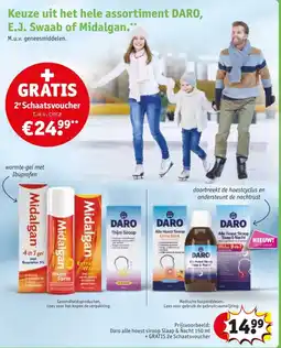 Kruidvat Keuze uit het hele assortiment DARO, E.J. Swaab of Midalgan aanbieding