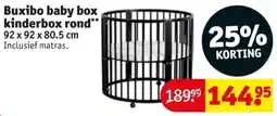 Kruidvat Buxibo baby box kinderbox rond aanbieding