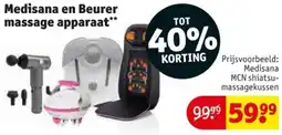 Kruidvat Medisana en Beurer Massage Apparaat aanbieding