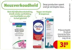 Kruidvat Neusverkoudheid aanbieding