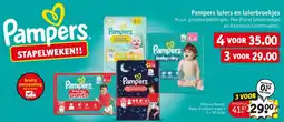 Kruidvat Pampers luiers en Luierbroekjes aanbieding