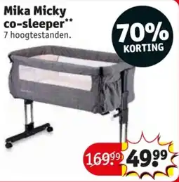Kruidvat Mika Micky co-sleeper aanbieding
