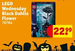 Kruidvat Lego Wednesday Black Dahlia Flower aanbieding