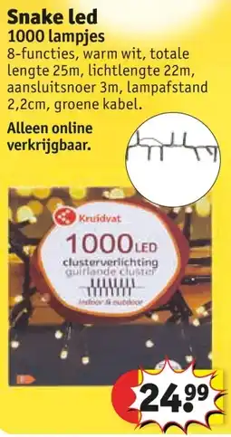 Kruidvat Snake led aanbieding