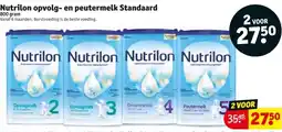 Kruidvat Nutrilon opvolg- en peutermelk Standaard aanbieding
