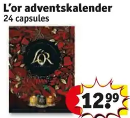 Kruidvat L'or adventskalender aanbieding