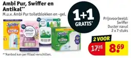 Kruidvat Ambi Pur, Swiffer en Antikal aanbieding