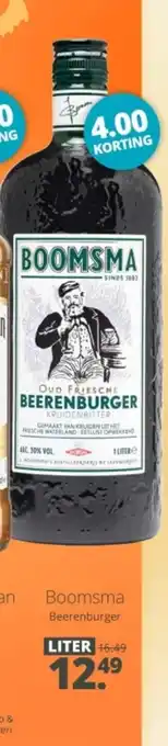 Mitra Boomsma Beerenburger aanbieding