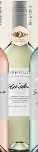 Mitra McPherson Sauvignon Blanc aanbieding