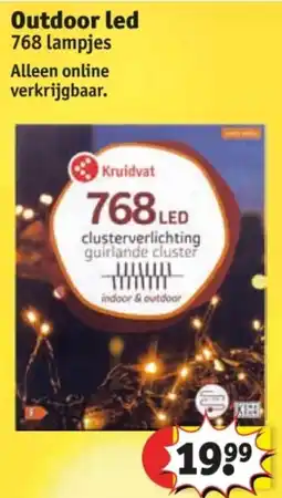 Kruidvat Outdoor Led aanbieding