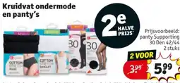 Kruidvat Kruidvat ondermode en panty's aanbieding