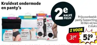 Kruidvat Kruidvat ondermode en panty's aanbieding