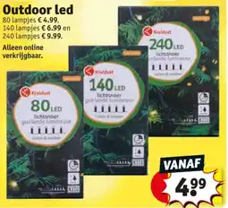 Kruidvat Outdoor led aanbieding