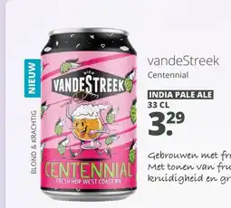 Mitra VandeStreek Centennial aanbieding