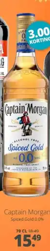 Mitra Captain Morgan Spiced Gold 0.0% aanbieding