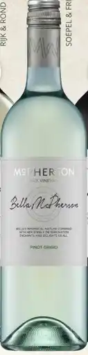 Mitra McPherson Pinot Grigio aanbieding