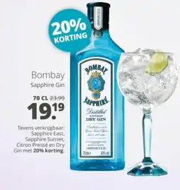 Mitra Bombay Sapphire Gin aanbieding