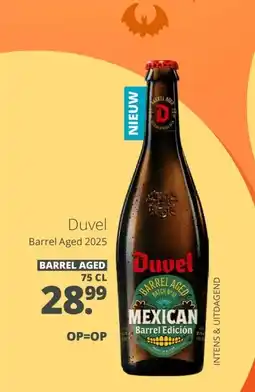 Mitra Duvel Barrel Aged 2025 aanbieding